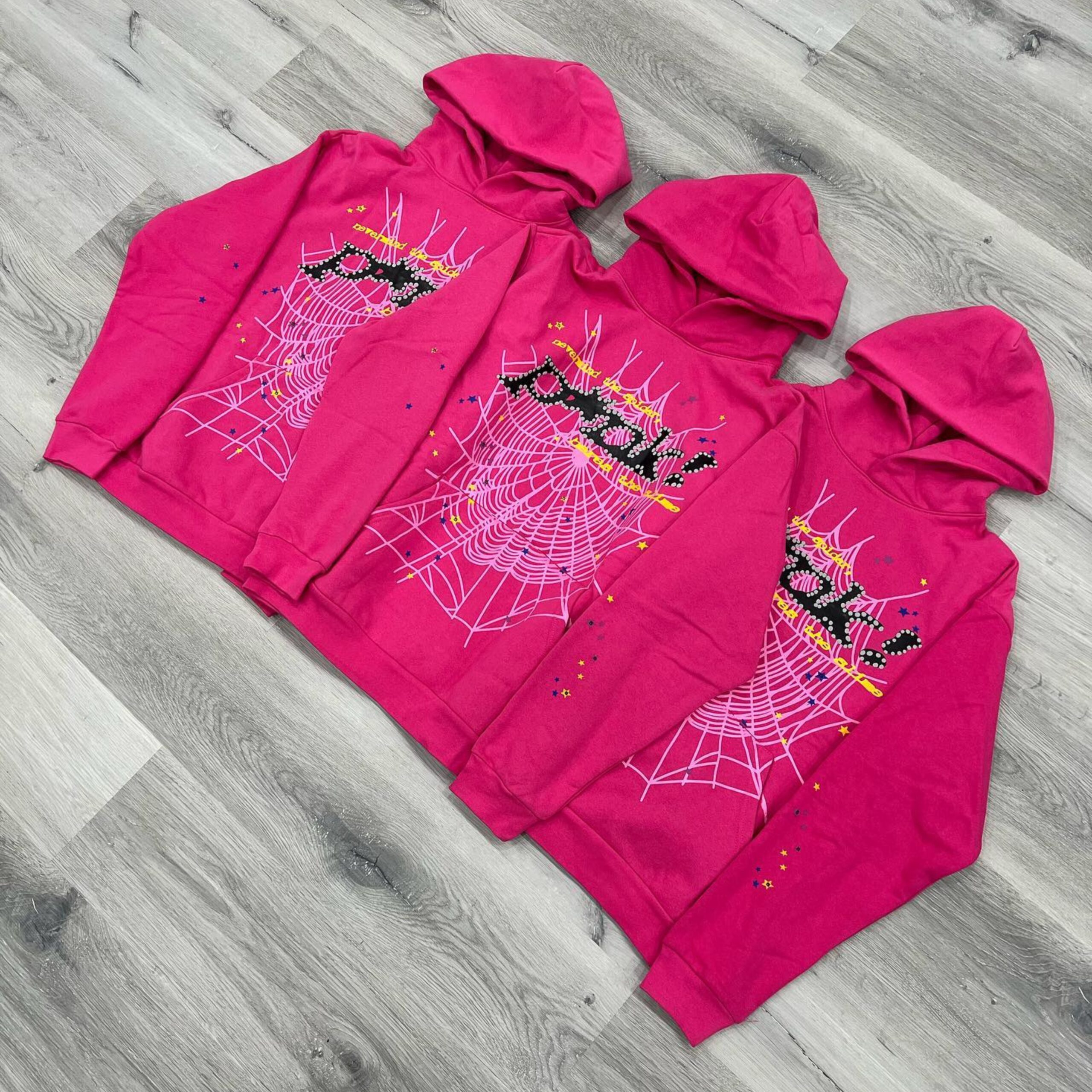 EVERYBODY TAP IN NOW!! NEW SALES ON PINK SPIDER TRACKSUITS🔥🔥🔥